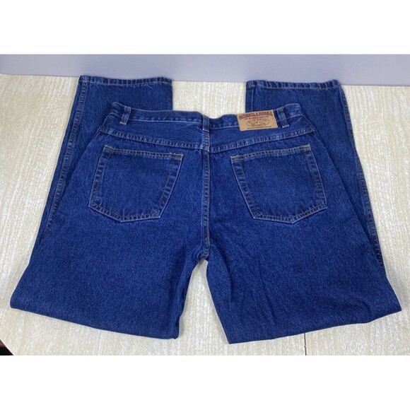 Blue Ridge Sports Workwear Denim Jeans Men's Size 34 x 32 Dark Wash - Picture 1 of 7